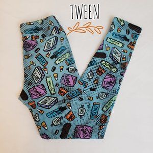 NWT LulaRoe Halloween Holiday Leggings Size Tween